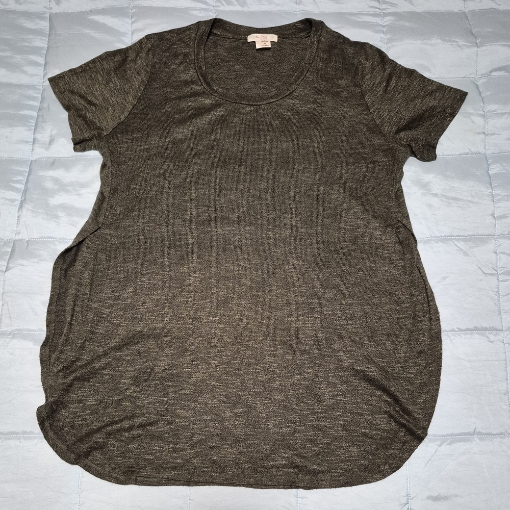 (Msrmt Added) Women's Casual Short Sleeve Top
